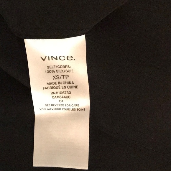 Versatile black silk mid-length dress - Picture 5 of 6